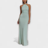 Lagune - Robe Maxi Slinky à Dos Nu