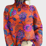 Lígia - Künstlerischer Strickpullover