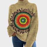 Teresa - Künstlerischer Strickpullover