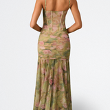 Isamara - Robe longue avec corset