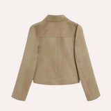 Dorothea | Kurze Wildlederoptik Jacke