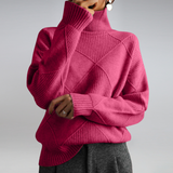 Adelheid | Kabelstrick Rollkragen Pullover