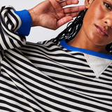 Heidi | Gestreifter Oversized Pullover