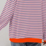 Heidi | Gestreifter Oversized Pullover