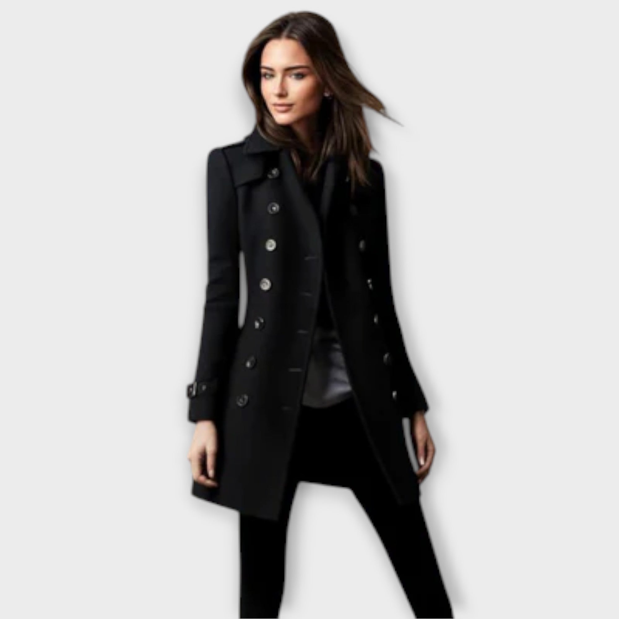 Linda - Trench-coat à double boutonnage