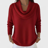 Júlia - Pullover mit Kragen