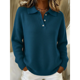 Almut | Weicher Strickpullover mit Polokragen