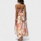 Annalise - Robe Imprimée Walk