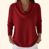 Júlia - Pullover mit Kragen