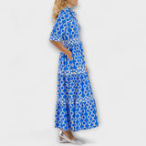 Sofia - Robe midi avec chaînes