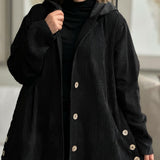 Cordia | Gemütliche Cordjacke mit Kapuze