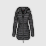 Karin | Gesteppte Winterjacke mit Kapuze