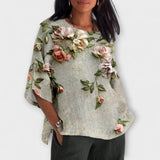 Amelia - Haut avec imprimé floral
