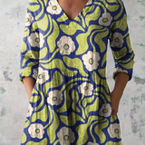 Elodie | Blouse Longue à Col V