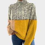 Laura - Künstlerischer Strickpullover