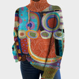 Catarina - Künstlerisches Strickoberteil