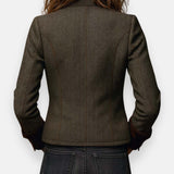 Cordula | Strukturierte Herringbone-Jacke