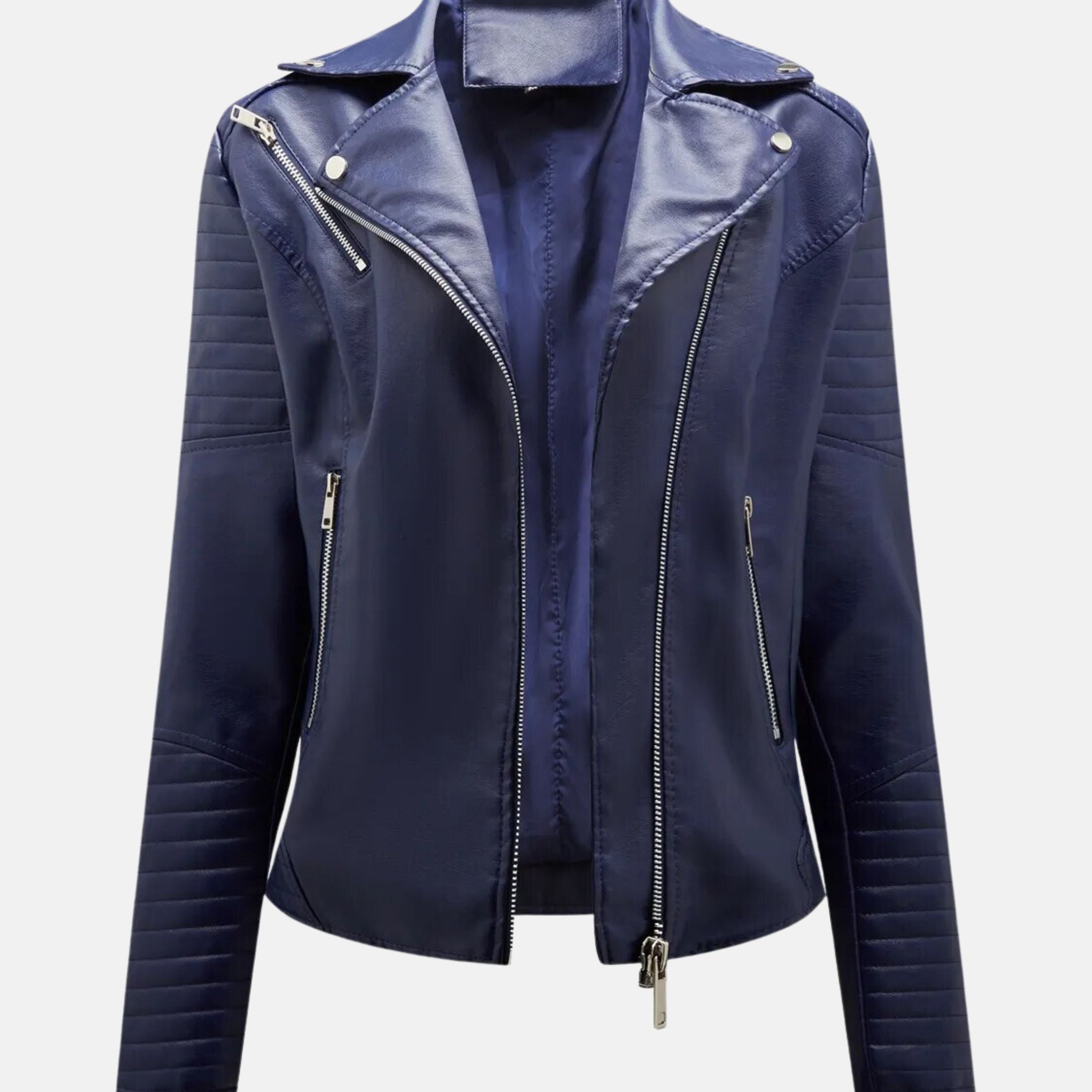 Elfi | Kurze Bikerjacke in Sonnengelb