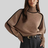 Karin | Rippstrick-Rollkragenpullover