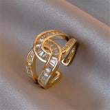 Bague en nœud élégante