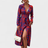 Bianca - Robe à motif animal