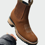 Cowboy-Stiefel aus Leder