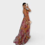 Robe Maxikleid Annai Mesh - Élégante et Près du Corps