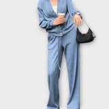 Chantal – Ensemble Cardigan & Pantalon
