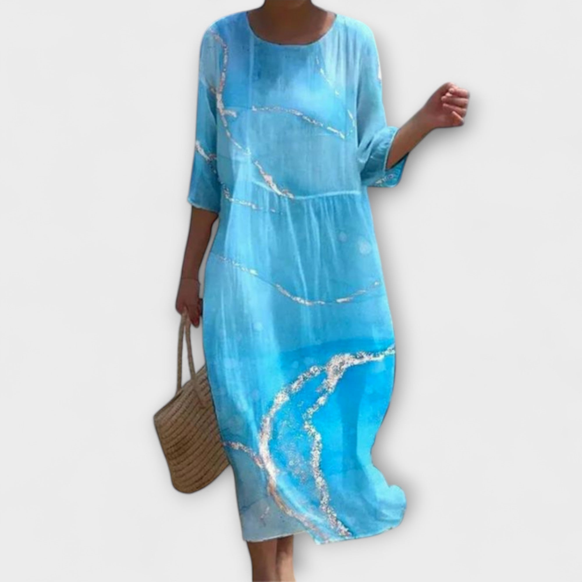 Miranda - Robe Maxi Florale Élégante