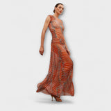 Phoenix - Body en maille ondulante scintillant
