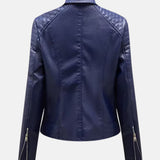 Elfi | Kurze Bikerjacke in Sonnengelb