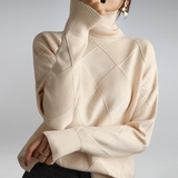 Adelheid | Kabelstrick Rollkragen Pullover