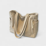 Tilda – Sac à provisions en tricot avec accent en cordon
