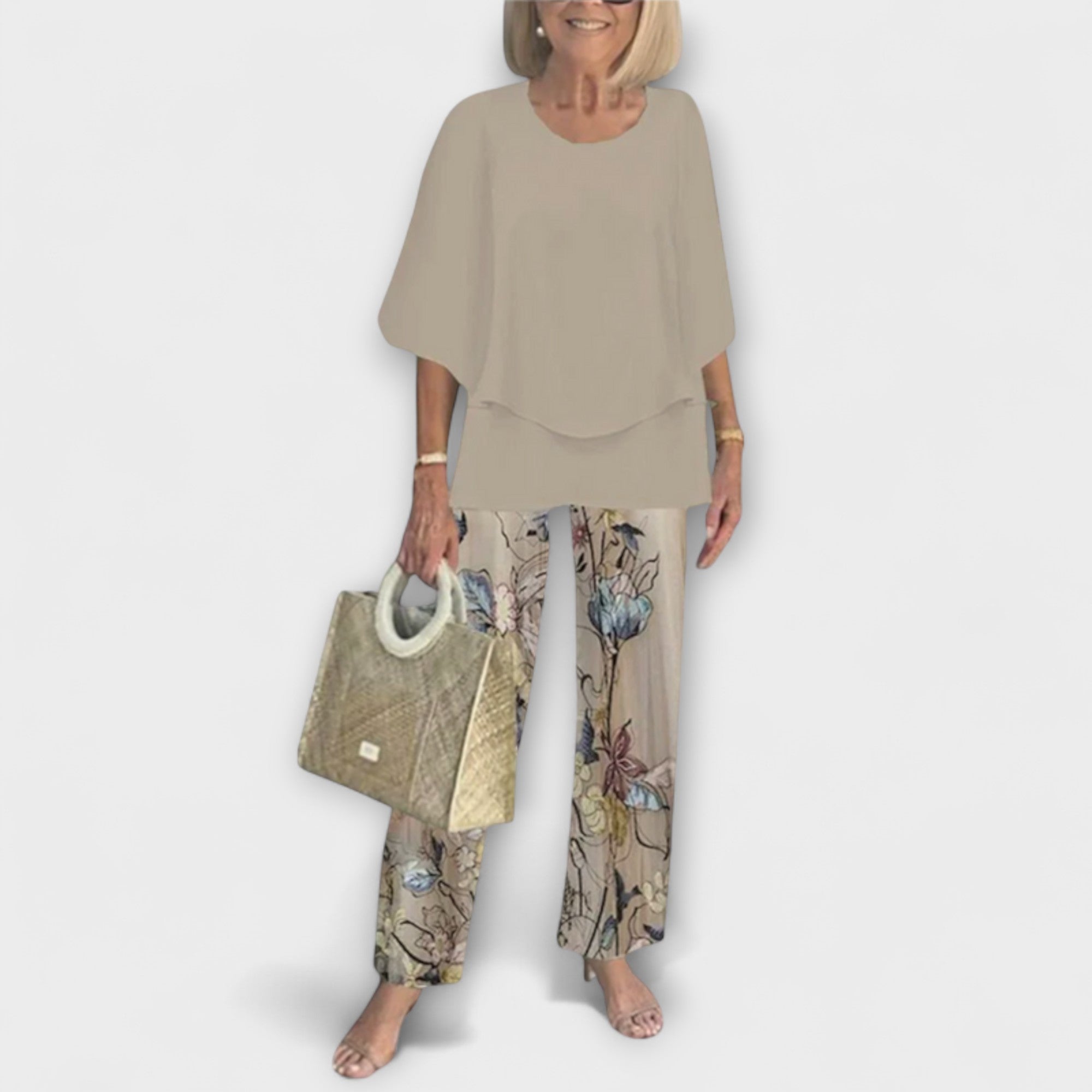 Rosamund - Ensemble Moderne avec Chemise Confortable et Pantalon