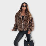 Leonor - Leopardenjacke