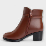 Edelgard | Winterliche Stiefeletten mit Schmuckdetail