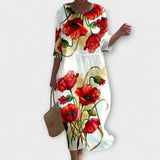 Miranda - Robe Maxi Florale Élégante