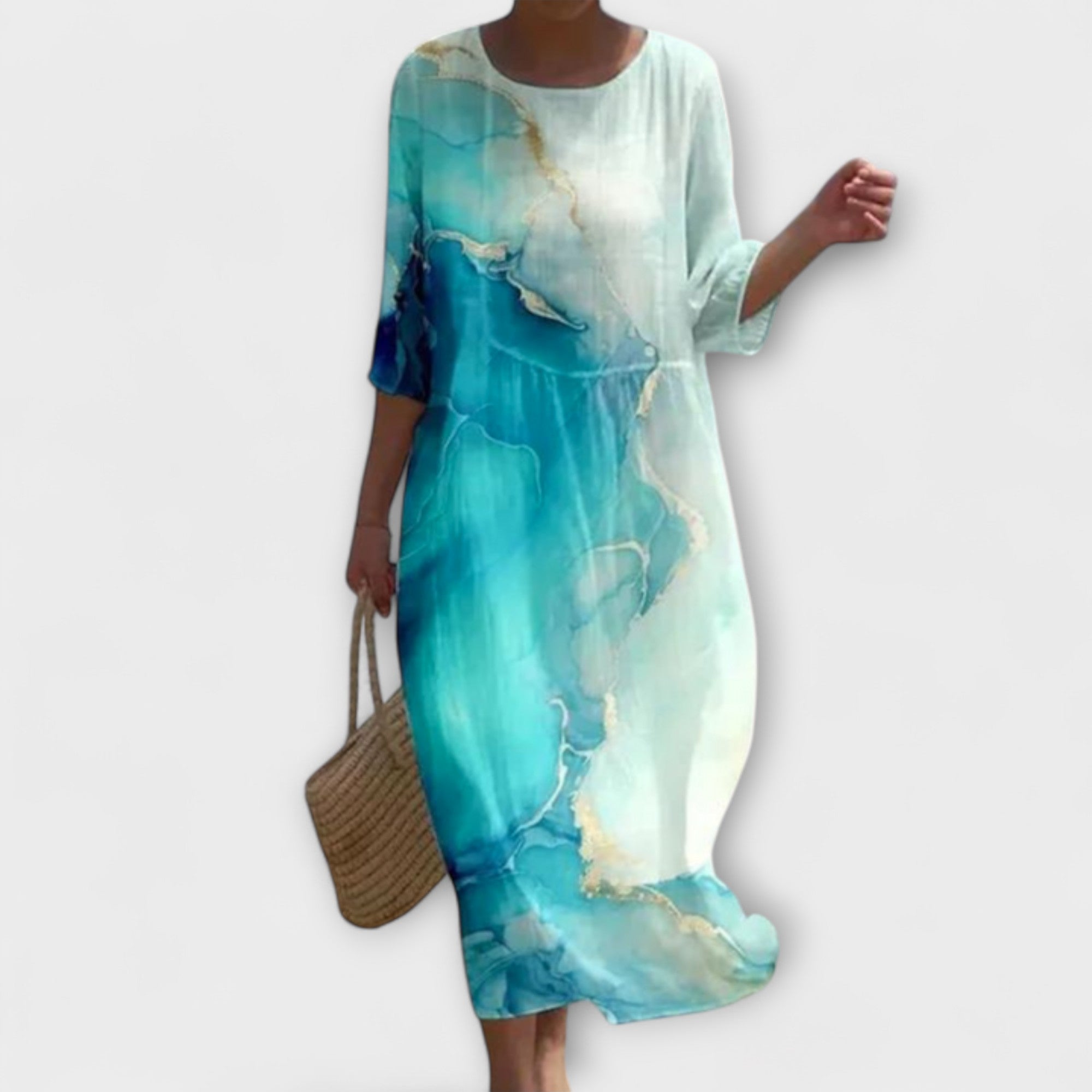 Miranda - Robe Maxi Florale Élégante