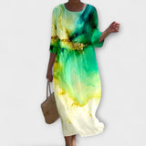 Miranda - Robe Maxi Florale Élégante