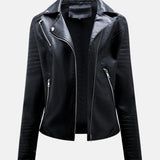 Elfi | Kurze Bikerjacke in Sonnengelb