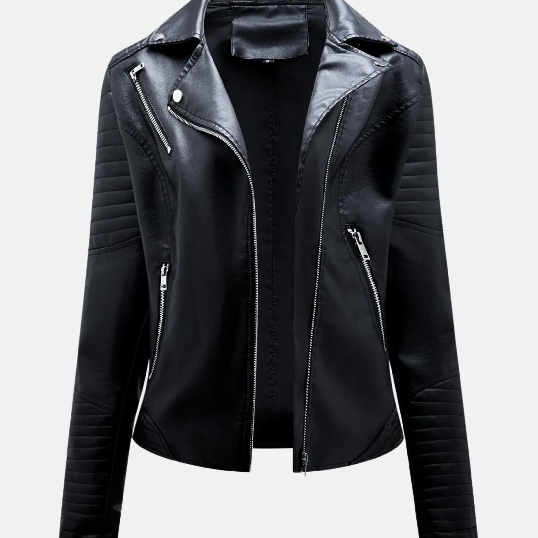 Elfi | Kurze Bikerjacke in Sonnengelb