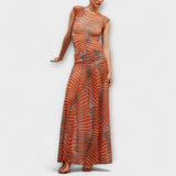 Phoenix - Body en maille ondulante scintillant