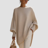 Rosemarie | Oversized Strickpullover mit Batwing-Ärmeln