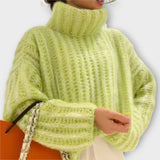 Paulina - Pull à capuche pour femmes à manches longues doux
