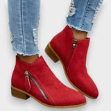 Bärbel | Wildleder-Optik Stiefeletten