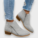 Bärbel | Wildleder-Optik Stiefeletten