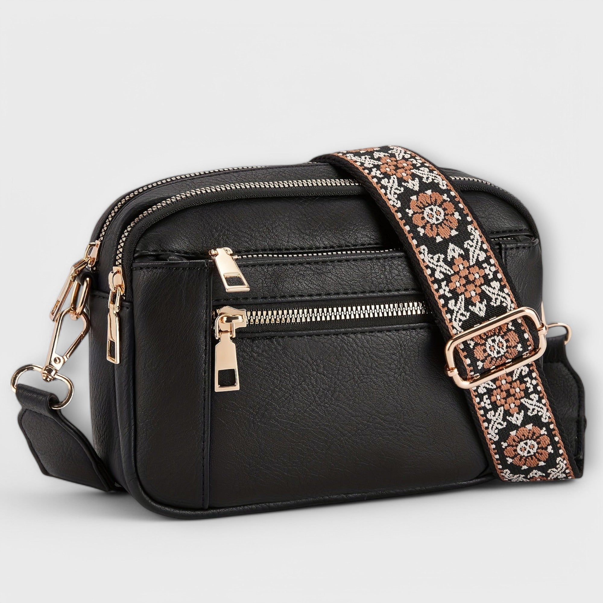 Emilia - Sac bandoulière en cuir vegan