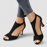Heidrun - Elegante und bequeme Sandalen mit Absatz