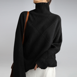 Adelheid | Kabelstrick Rollkragen Pullover