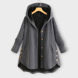 Leslie - Veste Boutonnée Chaude